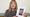 Rebecca Horton-Worby with a picture of herself and her mother