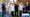 Sponsor Jarrod Morgan with fellow sponsors and players at Erdington Bowls Club