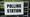 Polling station sign
