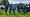 Michael Fabricant with Catherine and Martin Brown and their children Magnus and Grace in a field of cows