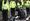 Police with protesters in Shenstone