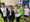 Youngsters from Scotch Orchard Primary School with their ice creams