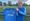 Manager Ivor Green with Lichfield City's home shirt