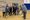 Cllr Mark Sutton with children at Burntwood Leisure Centre