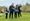 A family taking part in a trail at the National Memorial Arboretum