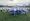 Lichfield City players celebrate after being presented with the league trophy