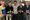 Ivor Green with some of his players at the Midland Football League's presentation evening