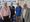 The Rotary Club of Lichfield's president Robin Place and other members being shown around the production facility by Roger Ca
