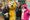 Pudsey Bear with some of the volunteers
