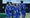 Chasetown's players celebrate Tom Thorley's goal against Trafford