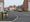 Police vehicles outside a property on Hazel Grove