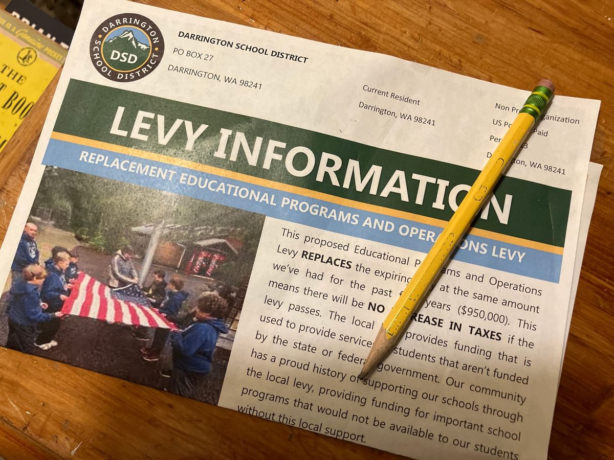 Breaking News- Levy Passes!