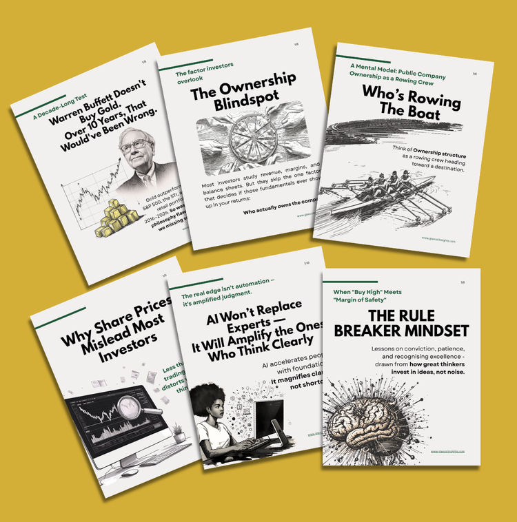 Investor Frameworks — now live.