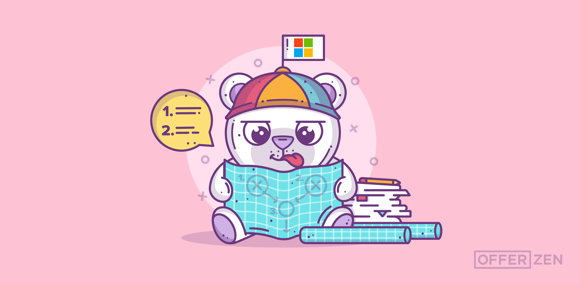 Domina_Article-2_.How-to-Interview-at-Microsoft-_Bear-holding-blue-prints_inner-article-02