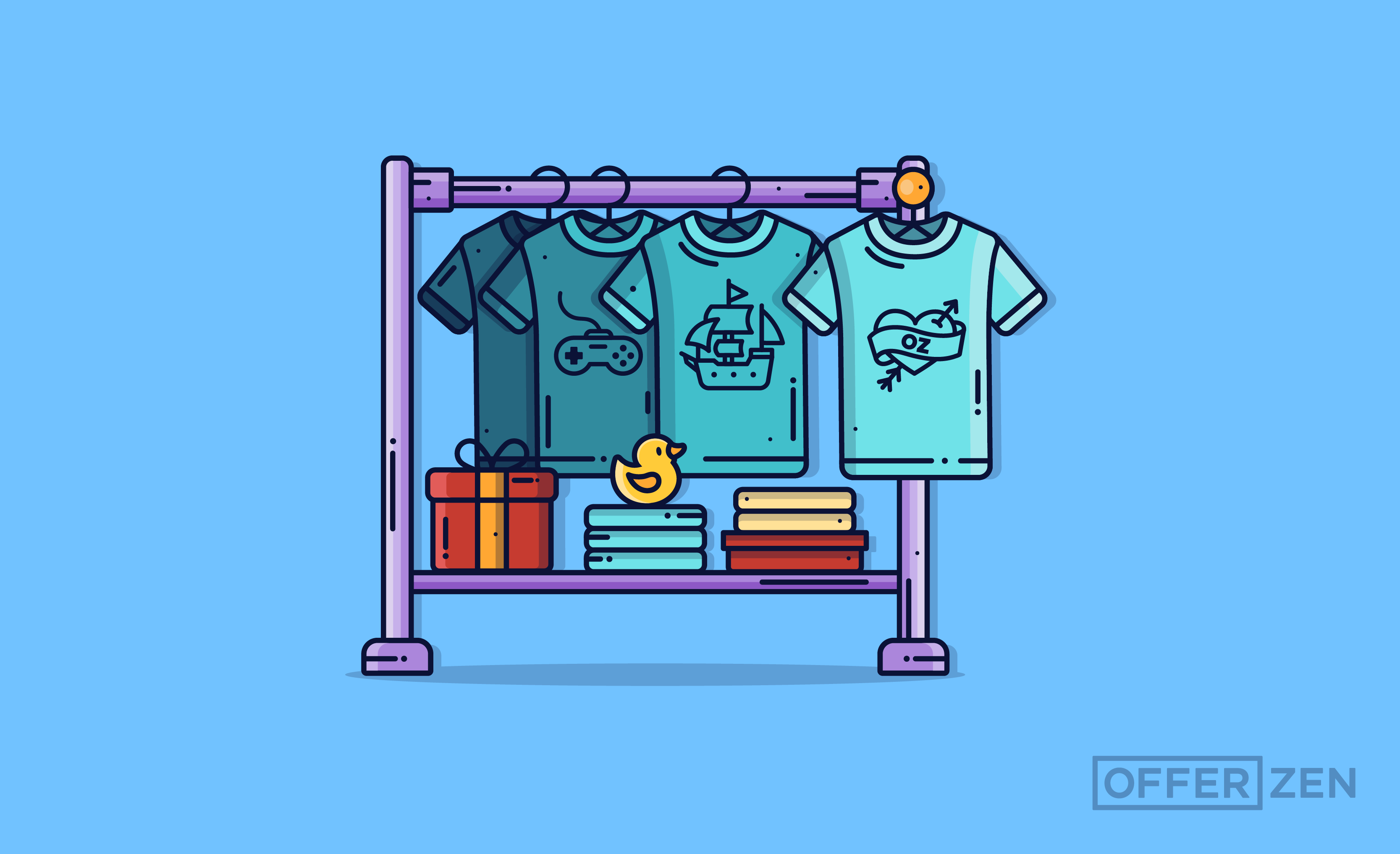 How We Make OfferZen T-shirts