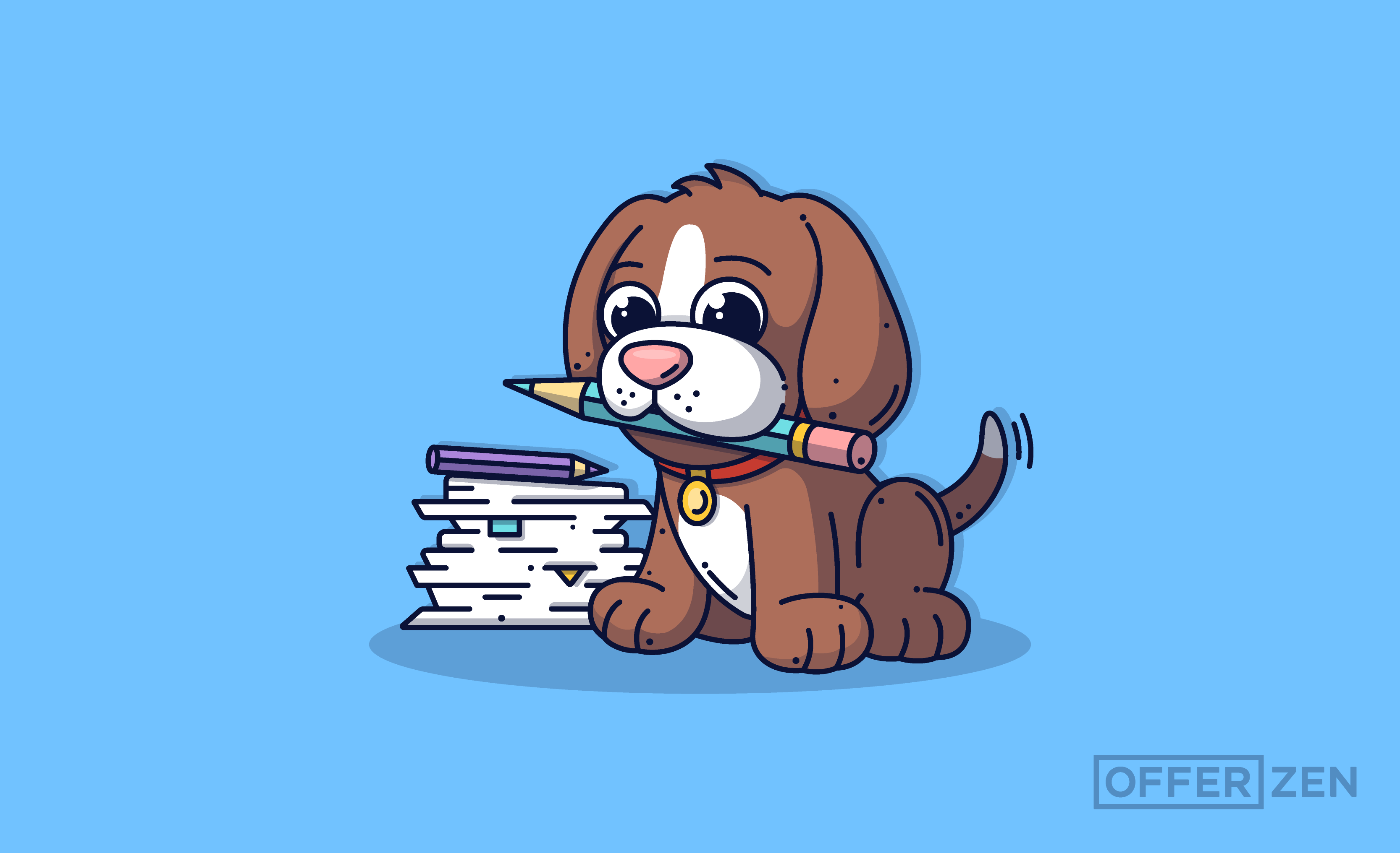 Colour In Your Favourite OfferZen Characters!