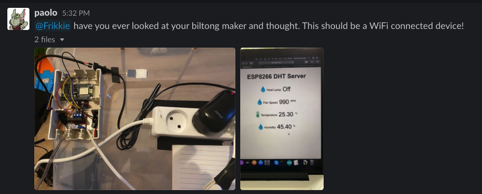 Biltong-Make-Day-Paolo's Post in ZATech