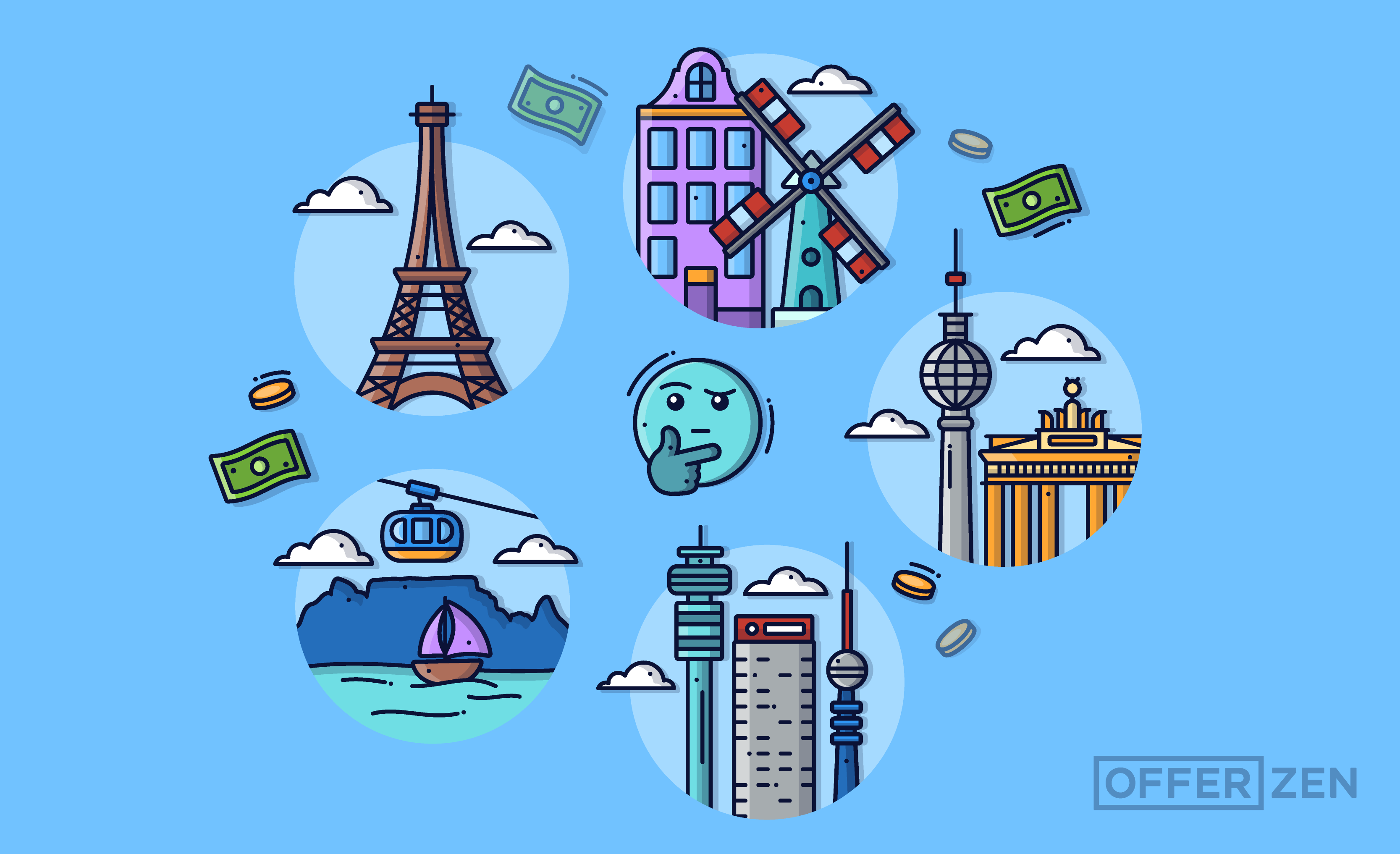 Developer Salaries Across Tech Hubs in South Africa and Europe 2021