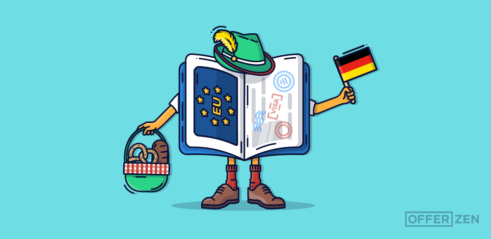 German Blue Car visa for developers