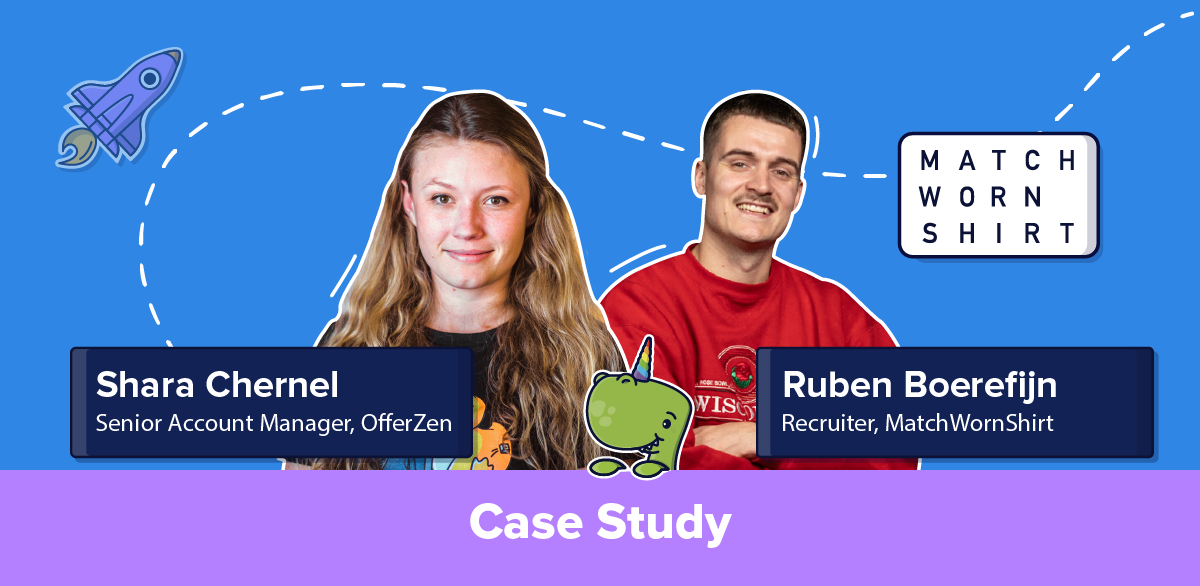 How MatchWornShirt streamlined developer hiring and made 5 key hires with OfferZen