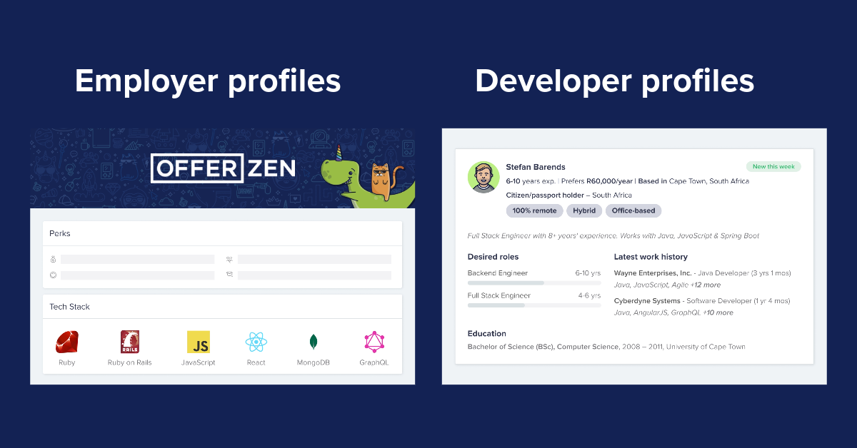 OfferZen features