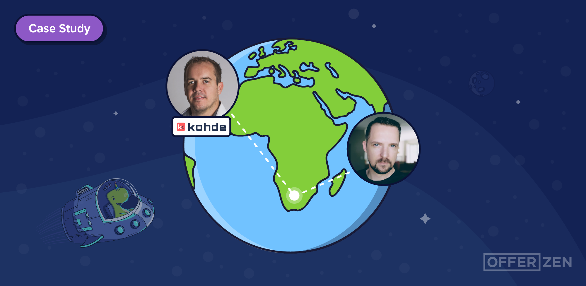 How Kohde saved time hiring 25 developers with OfferZen vs traditional hiring methods