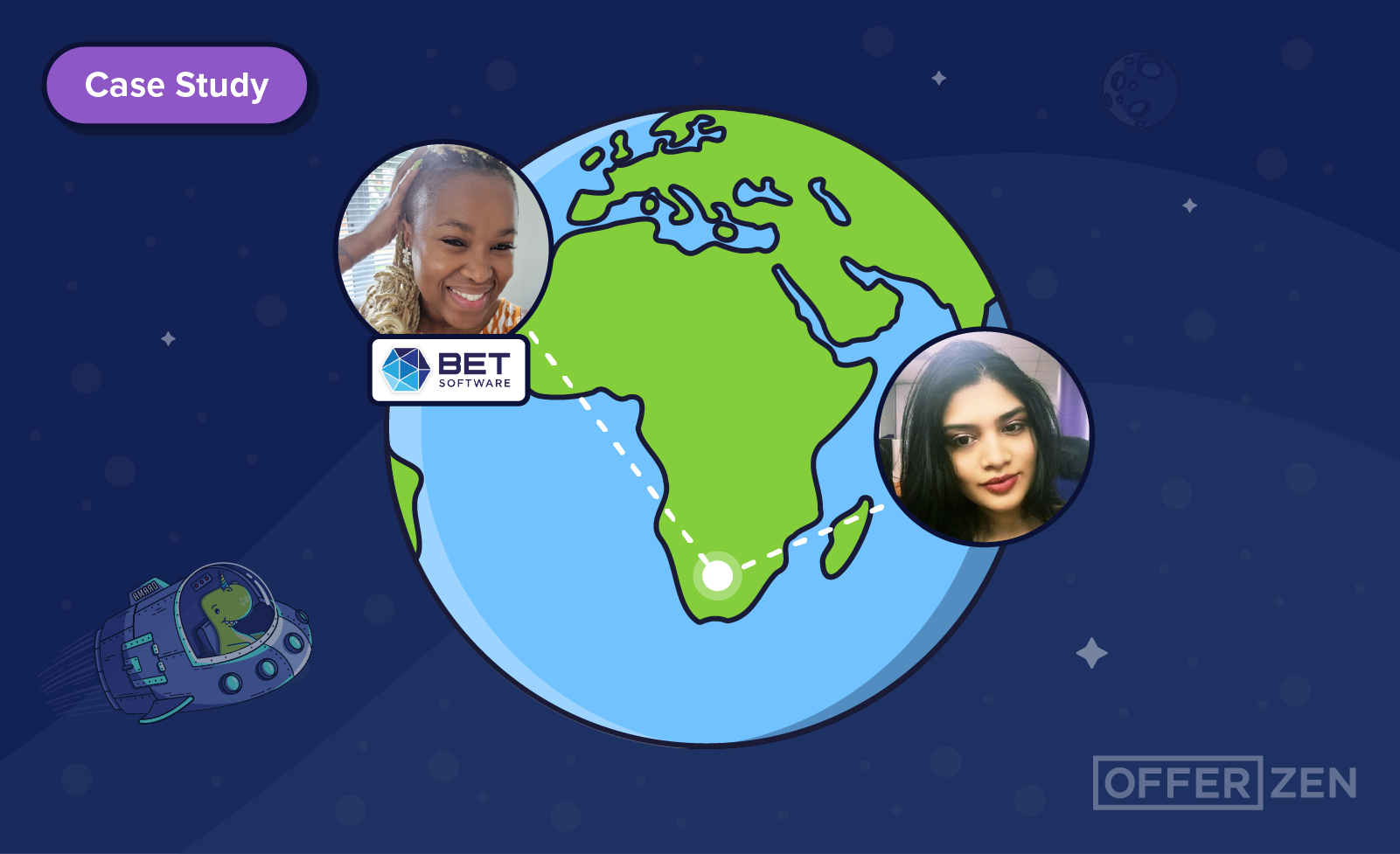 How OfferZen helped BET Software hire 30 developers in a year