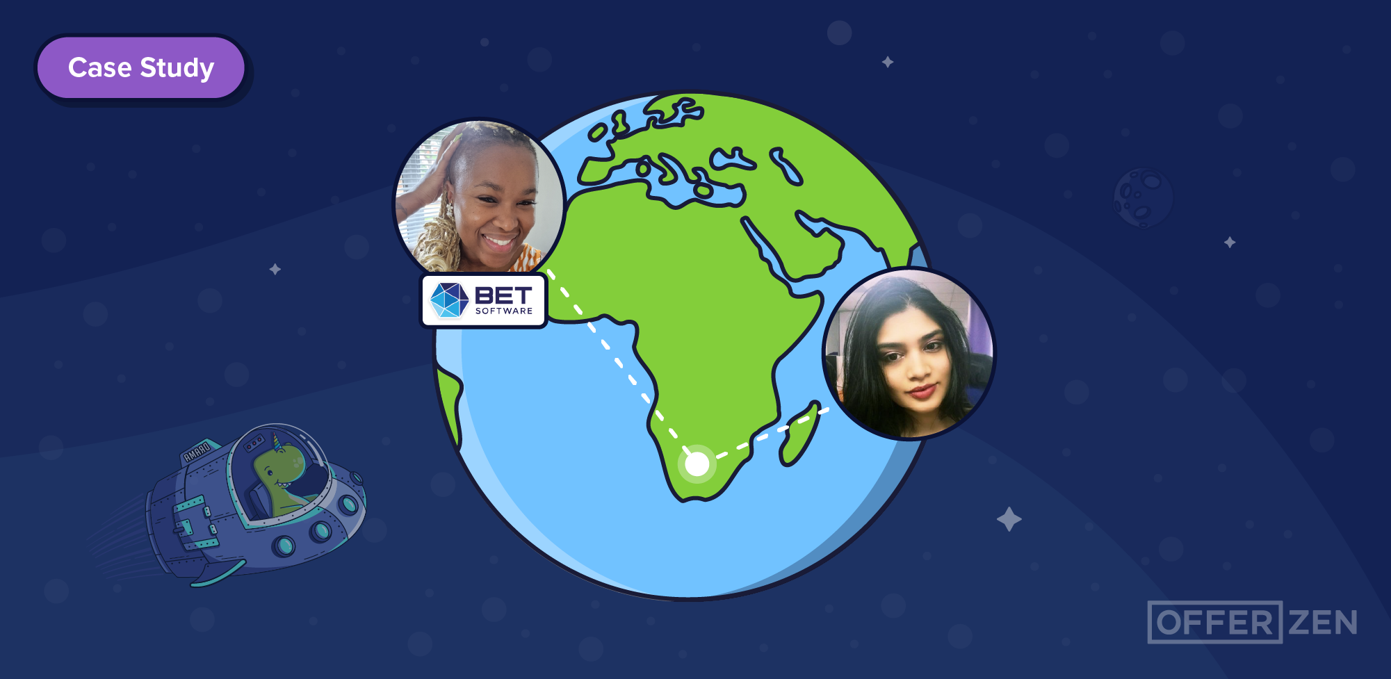 How OfferZen helped BET Software hire 30 devs in a year