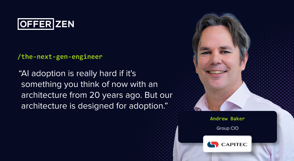 Andrew Baker, Group CIO at Capitec