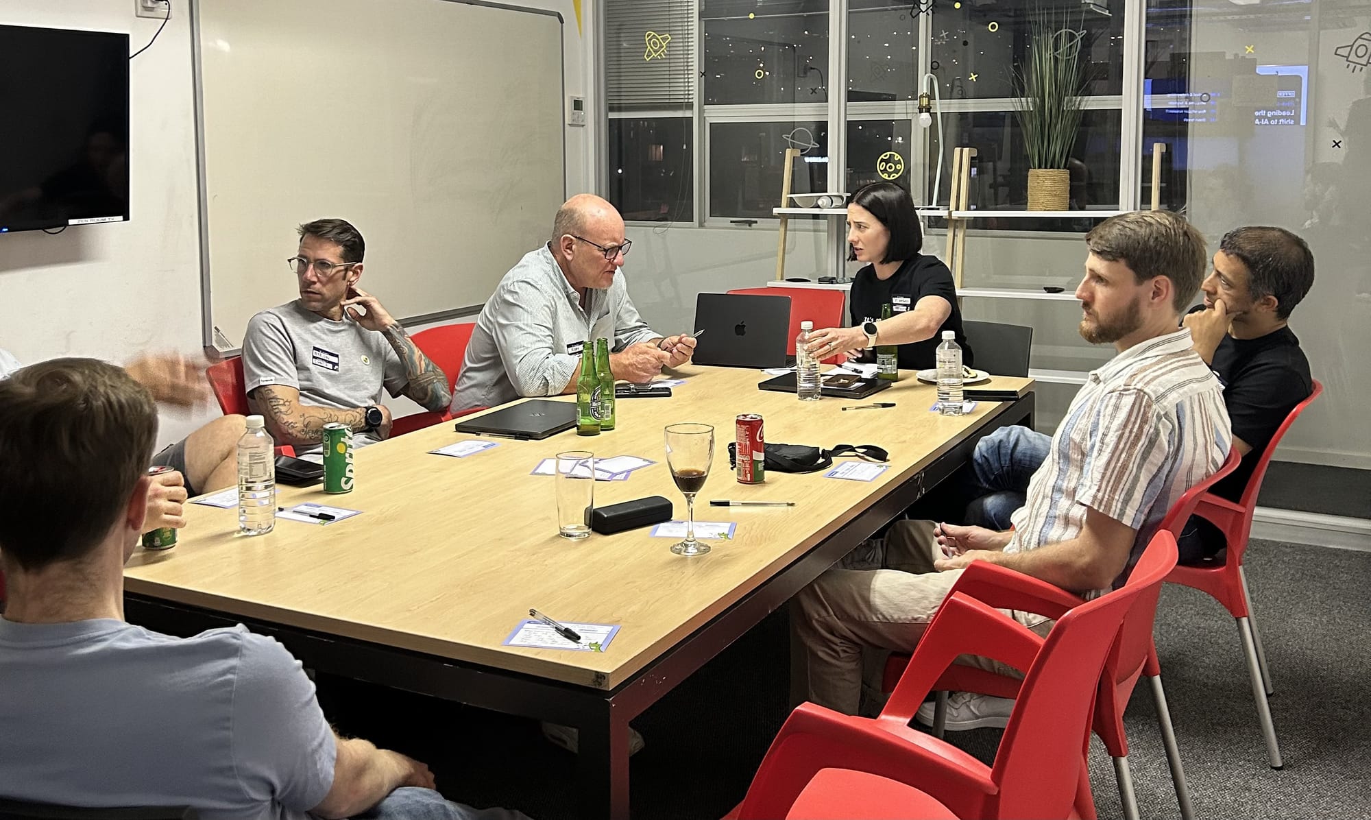 Roundtable discussion at OfferZen's Tech Leader Exchange, Cape Town