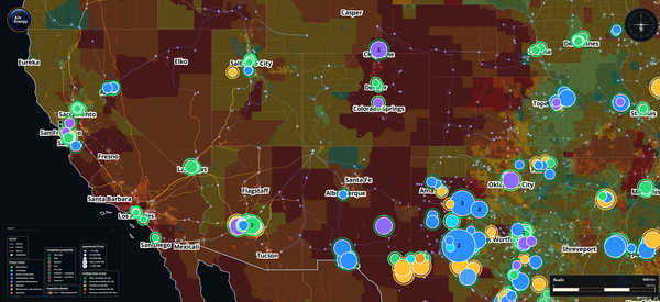 Thirsty A.I. Data Centers Planned Throughout Drought-Stricken U.S. West