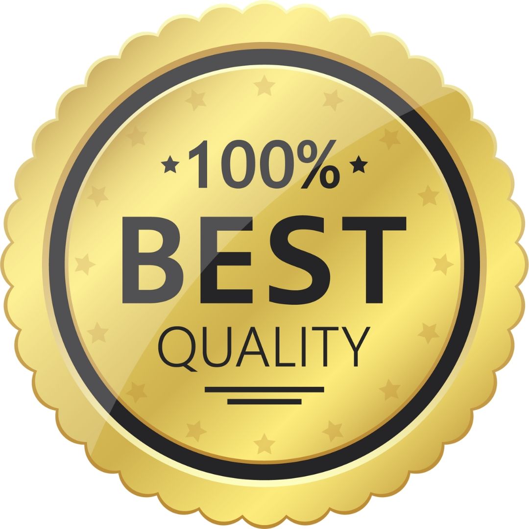 100% Best Quality badge.