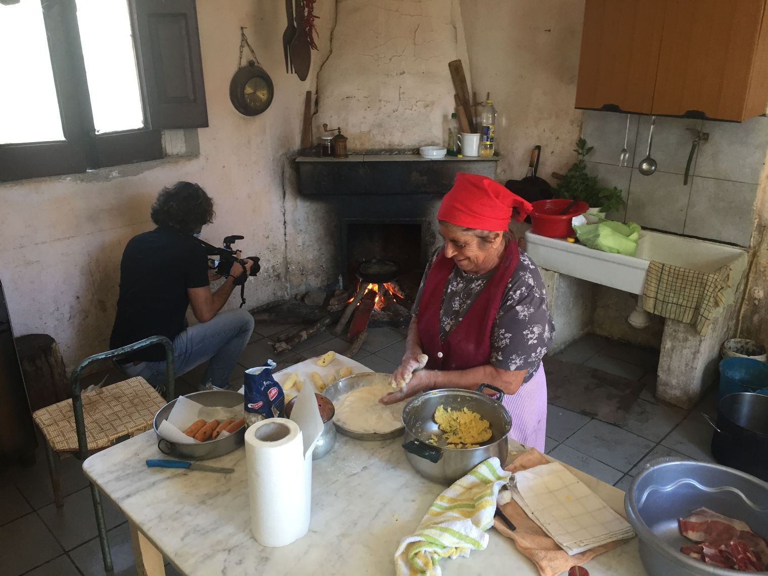 On the Road in Italy with Pasta Grannies