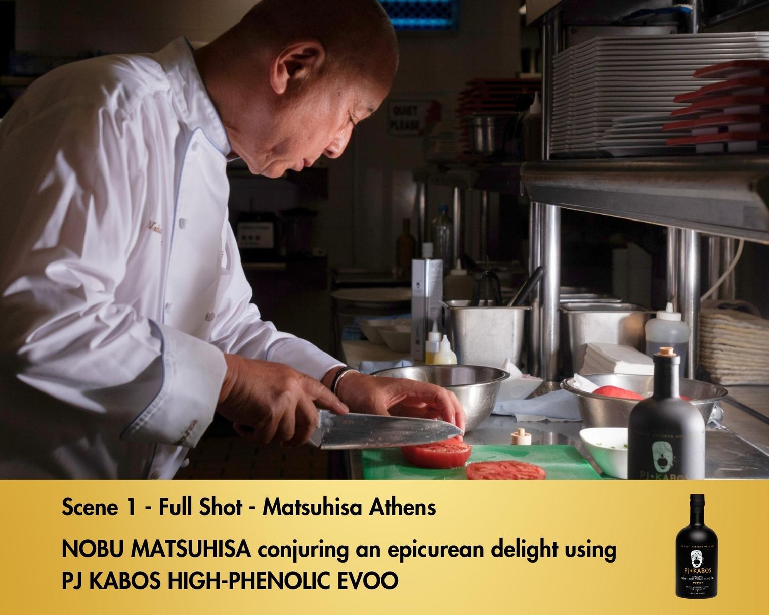 Chef Nobu Matsuhisa and PJ Kabos: Impromptu Culinary Adventure