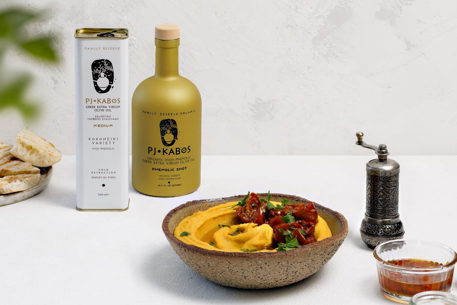 PJ KABOS Recipe: Cooking with High-Phenolic Olive Oil—Split Peas Dip—Fava