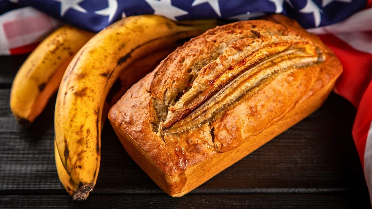 American Banana Bread with Healthy Olive Oil: Step-by-Step Visual Recipe