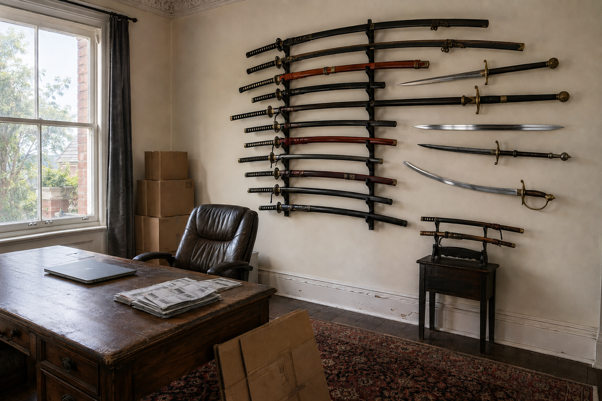 Toorak businessman charged over more than 930 swords, one allegedly sold to a child