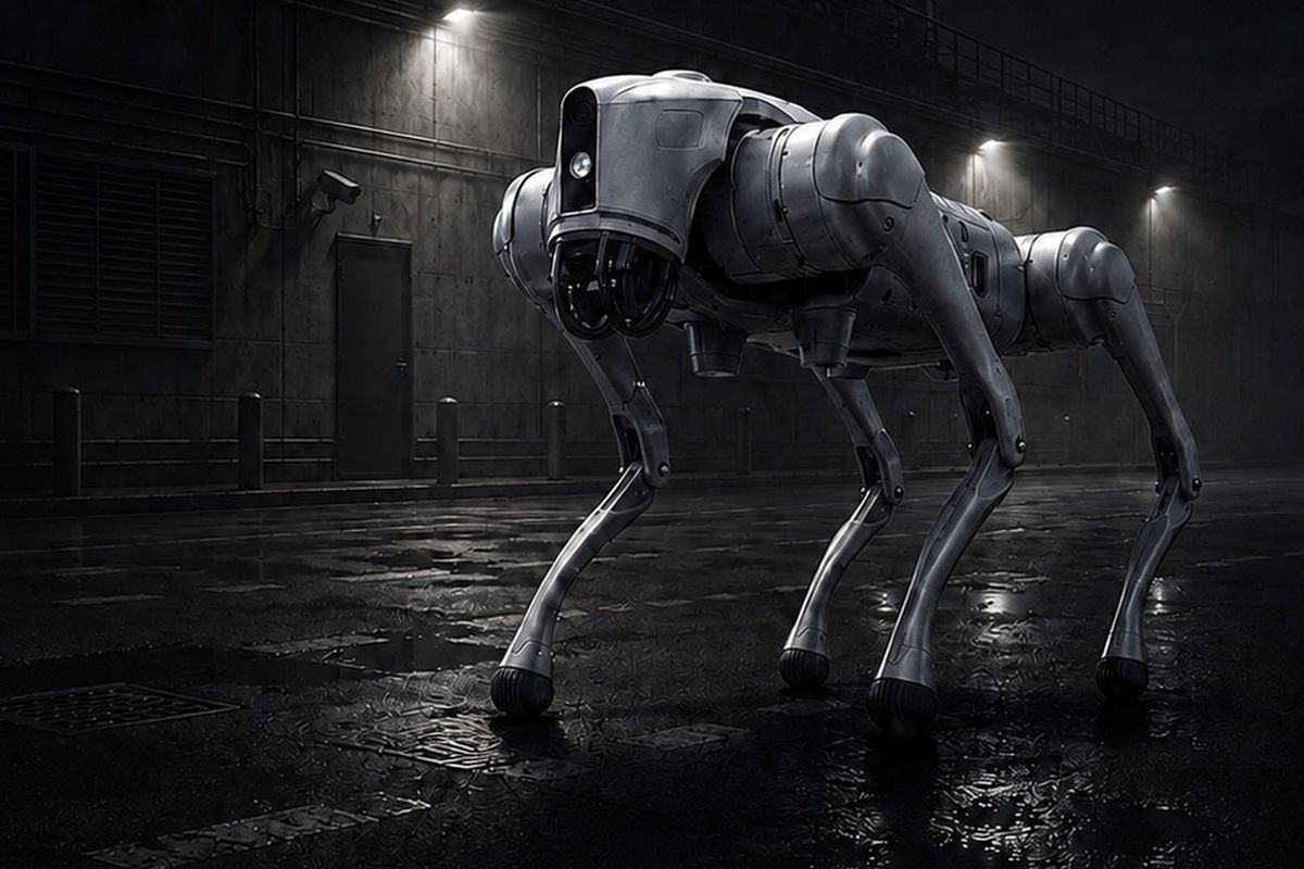 The robot dogs everyone watched get kicked on YouTube are now $300,000 security guards. Australia is building the world's second-biggest pile of data centres for them to patrol.