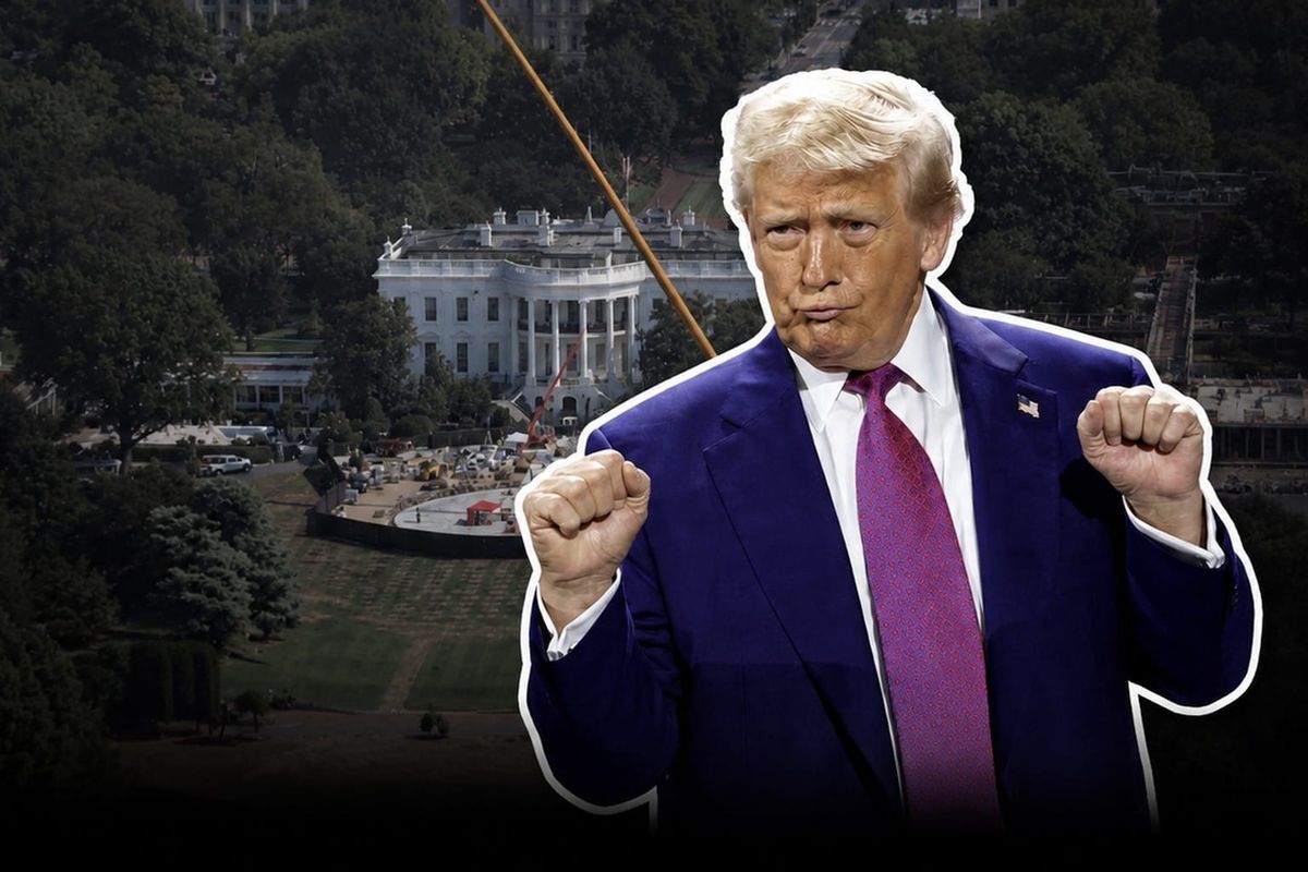 A court has just told the President of the United States he is a tenant. His ballroom is due to open four months before he has to move out.