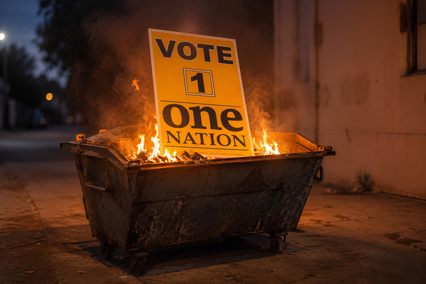 Hanson called domestic violence a two-way street. It was the least of One Nation's problems this week.