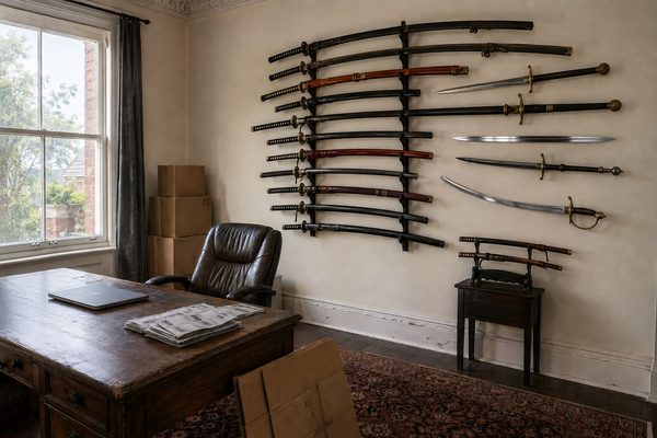 Toorak businessman charged over more than 930 swords, one allegedly sold to a child