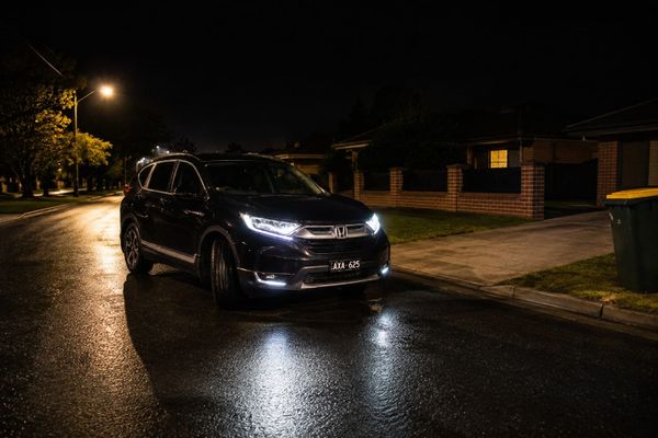 A 68-year-old man is fighting for his life after being run over by his own car in Heidelberg West, and police are pleading with the driver to hand herself in