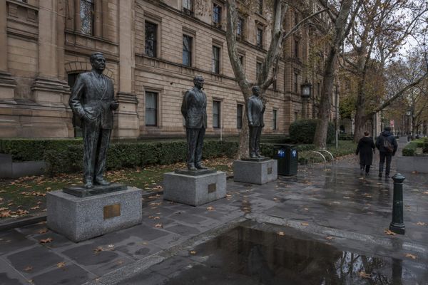 Ben Carroll cancelled the Dan Andrews statue without using his name. Andrews said three years ago he never wanted one.
