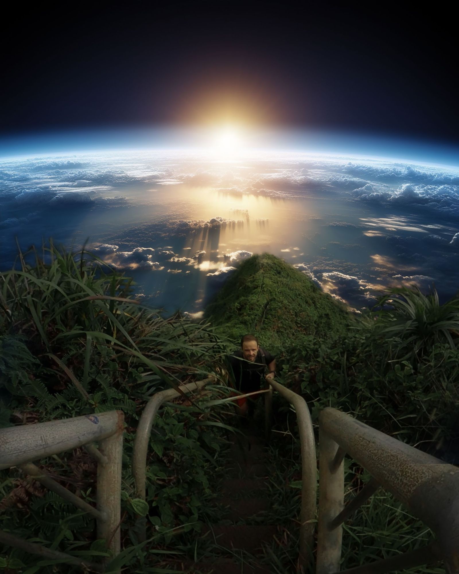 Hiking to Heaven - AI in photography