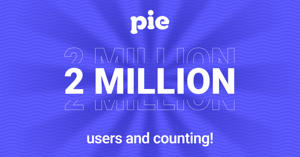 Celebrating 2 million Pie Adblock users