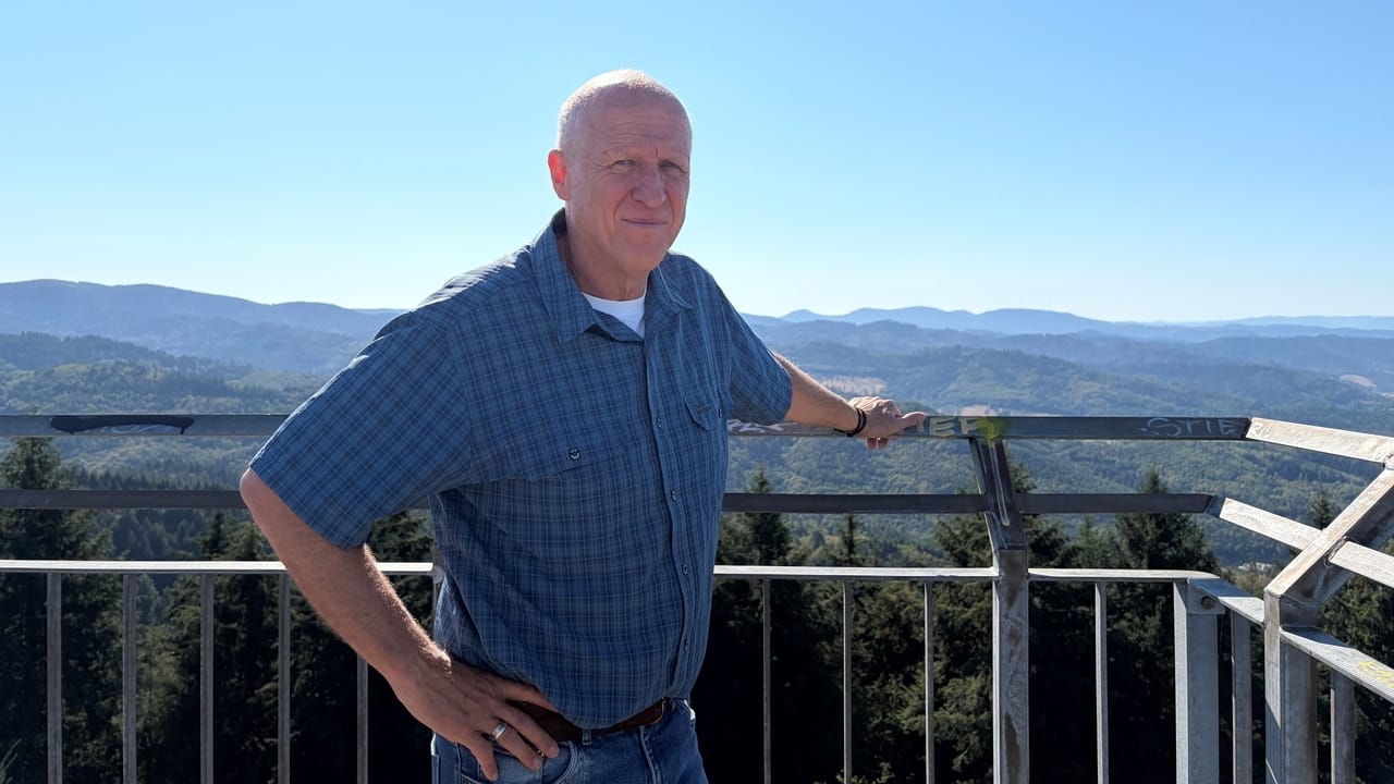 Ein Ort wie ein Kompass: Peter Zink findet am Hohen-Horn-Turm zu sich