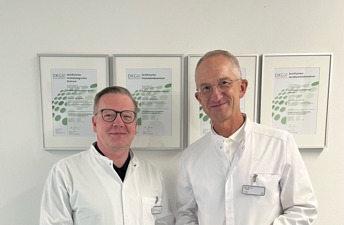 Two urologists from the Ortenau Clinic recommended in Stern doctor list