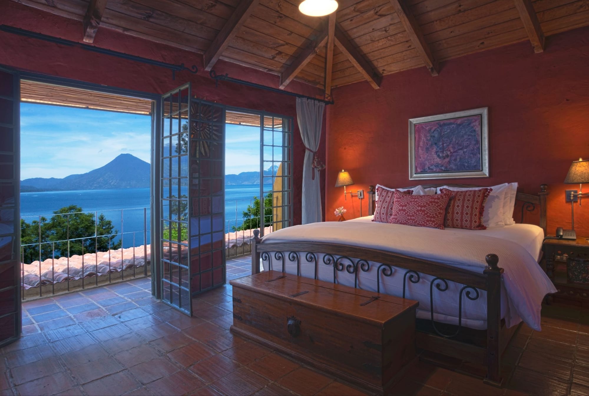 Habitación de lujo en Casa Palopó San Marcos Guatemala