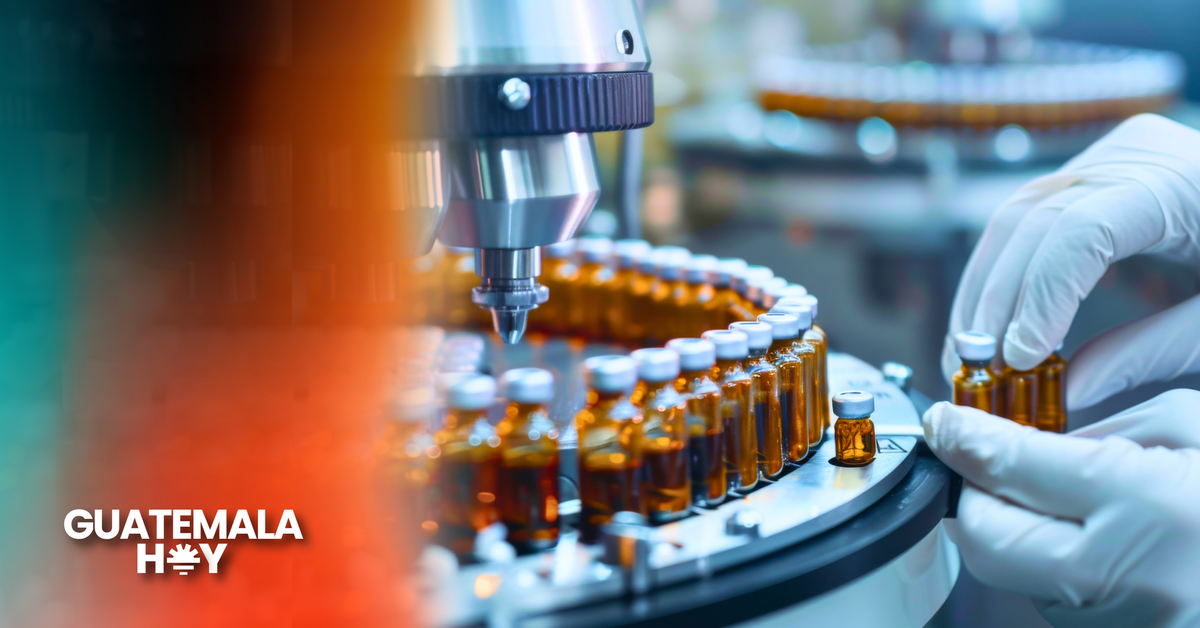 Centro de distribución farmacéutica de Agencias J.I. Cohen con tecnología robótica en Guatemala.