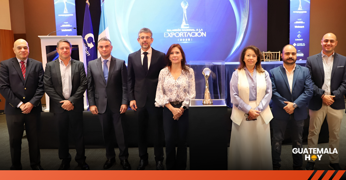 Empresas guatemaltecas compiten por el Galardón Nacional a la Exportación 2025